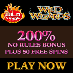 Wild Vegas- $50 Free Chip + 350% Bonus